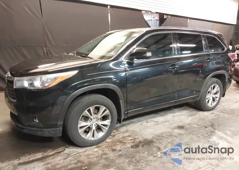 2015 Toyota Highlander Xle V6 from USA, damaged, VIN 5TDJKRFH7FS109674
